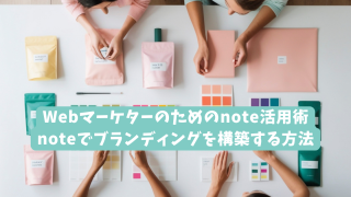 Webマーケターのためのnote活用術｜noteでブランディングを構築する方法